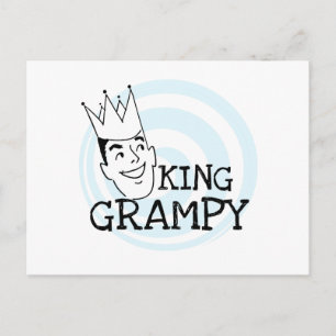 Postal Camisetas y regalos de King Grampy