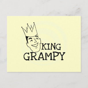 Postal Camisetas y regalos de King Grampy