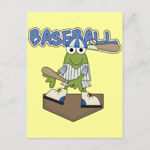 Postal Camisetas y regalos de la placa de home de béisbol