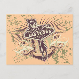 Postal Camisetas y regalos de Las Vegas Nevada