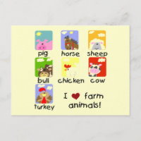 Camisetas y regalos de los animales del campo