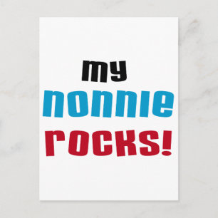 Postal Camisetas y regalos de mi Nonnie Rocks