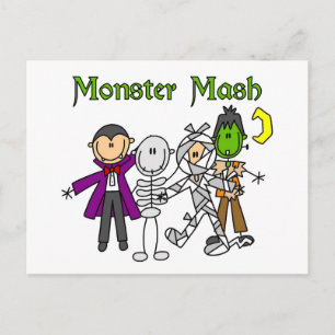 Postal Camisetas y regalos de Monster Mash