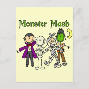 Postal Camisetas y regalos de Monster Mash