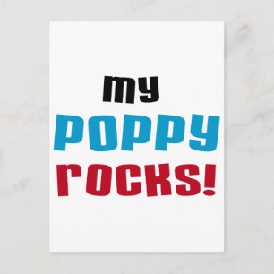 Postal Camisetas y regalos de My Poppy Rocks