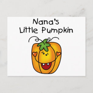 Postal Camisetas y regalos de Nana's Pumpkin Halloween
