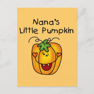 Postal Camisetas y regalos de Nana's Pumpkin Halloween