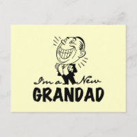Camisetas y regalos de nuevo abuelo sonrientes