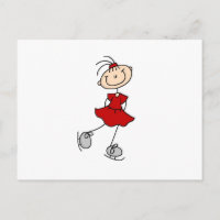 Camisetas y regalos de patinadora sobre hielo con 