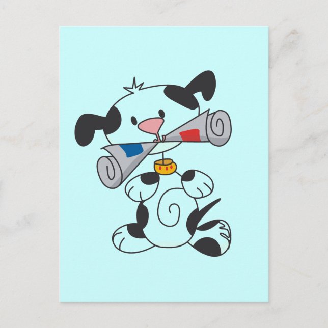 Postal Camisetas y regalos de periódicos (Anverso)