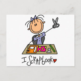 Postal Camisetas y regalos de Scrapbook