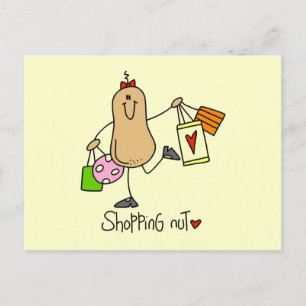 Postal Camisetas y regalos de Shopping Nut