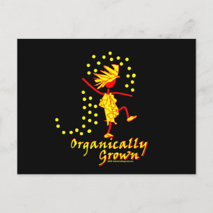 Postal Camisetas y regalos de T de crecimiento orgánico