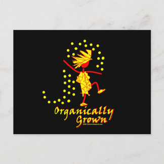 Postal Camisetas y regalos de T de crecimiento orgánico