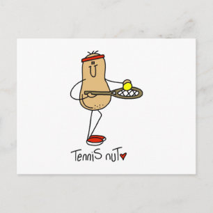 Postal Camisetas y regalos de Tennis Nut