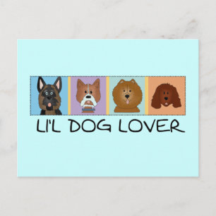 Postal Camisetas y regalos del amante del pequeño perro
