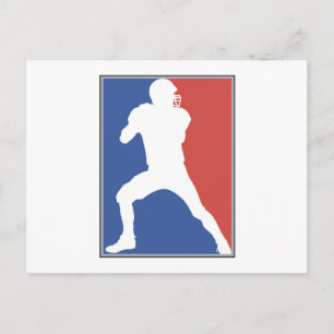 Postal Camisetas y regalos del jugador de fútbol estadoun