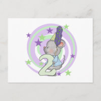 Camisetas y regalos del segundo cumpleaños del rat