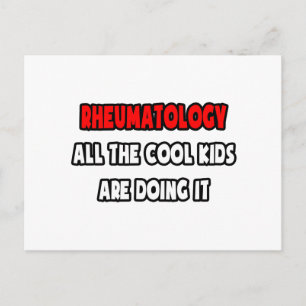 Postal Camisetas y regalos divertidos reumatólogos