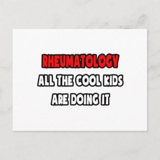 Postal Camisetas y regalos divertidos reumatólogos