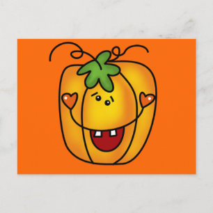 Postal Camisetas y regalos felices de Jack O Lantern