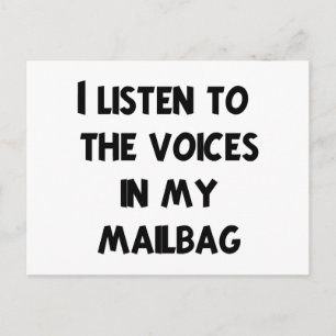 Postal Camisetas y regalos graciosos de Mail Carrier