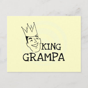 Postal Camisetas y regalos King Grampa