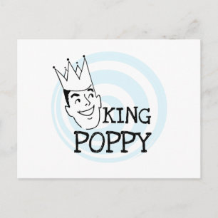 Postal Camisetas y regalos King Poppy