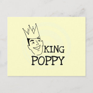 Postal Camisetas y regalos King Poppy
