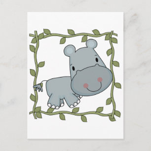 Postal Camisetas y regalos para bebés Hippo