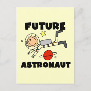 Postal Camisetas y regalos para futuros astronautas