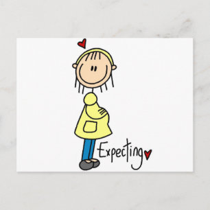 Postal Camisetas y regalos para futuros bebés