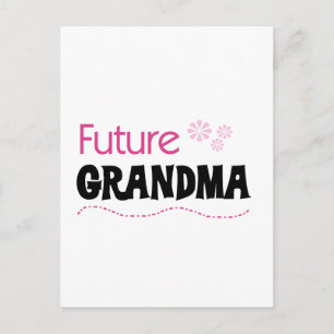 Postal Camisetas y regalos para las futuras abuelas