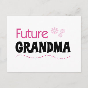 Postal Camisetas y regalos para las futuras abuelas