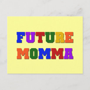 Postal Camisetas y regalos para las futuras mamás
