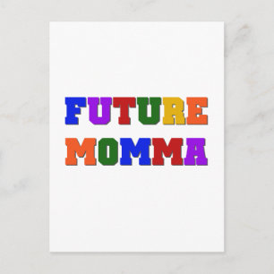 Postal Camisetas y regalos para las futuras mamás