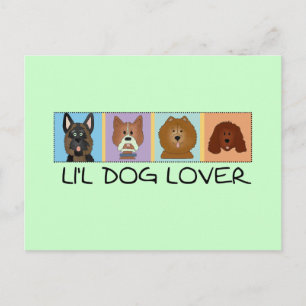Postal Camisetas y regalos para los amantes de los perros