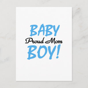 Postal Camisetas y regalos para mamá orgullosa de bebé ni
