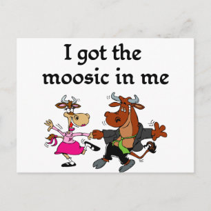 Postal Camisetas y regalos para músicos o bailarines