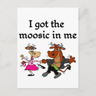 Postal Camisetas y regalos para músicos o bailarines