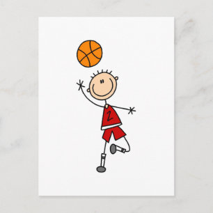 Postal Camisetas y regalos para niños jugadores de balonc