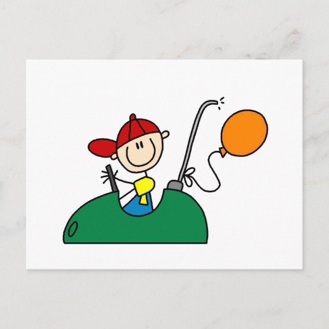 Postal Camisetas y regalos para parachoques (Anverso)