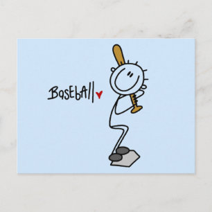 Postal Camisetas y regalos por amor al béisbol