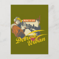 Camisetas y regalos urbanos de Detroit