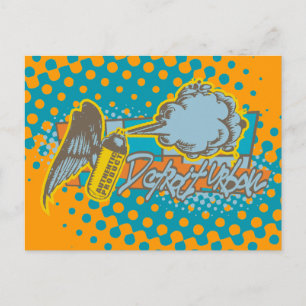 Postal Camisetas y regalos urbanos de Detroit