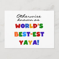 Camisetas y regalos Yaya más conocidos