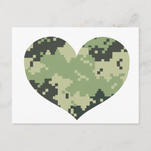 Postal Camo Heart