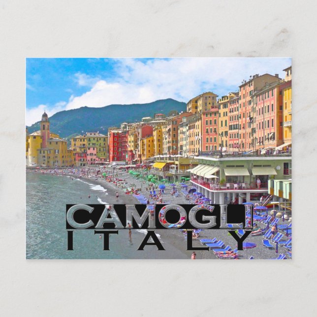 Postal Camogli (Anverso)