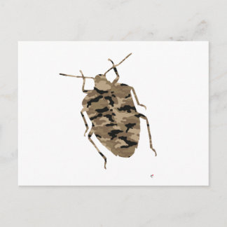 Postal Camouflage Cockroach Silhouette