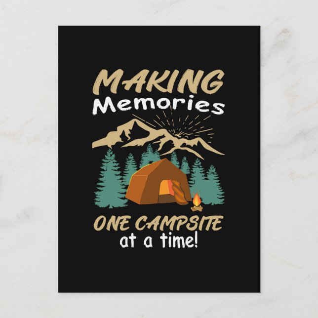 Postal CAMPAMENTO Creando Recuerdos (Anverso)